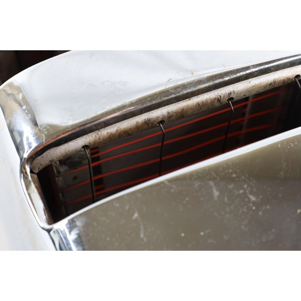 Vtg 70s Mid Century Modern MCM Sunbeam Radiant Control Auto Drop Toaster Chrome - Picture 9 of 9